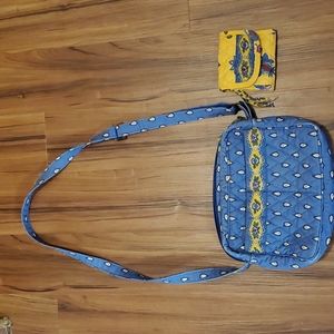 Vera bradley purse and wallet